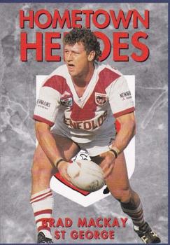 1994 Dynamic Rugby League Series 1 - Hometown Heroes #HH8 Brad Mackay Front